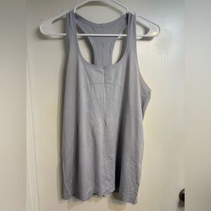 Lululemon Athletica Light Blue-Gray Tank Top